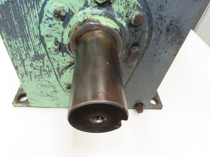 Falk 22-60FZ3AS Inline Gearbox 160.9 Reducer 2Hp 11 RPM Output w/Motor Mount