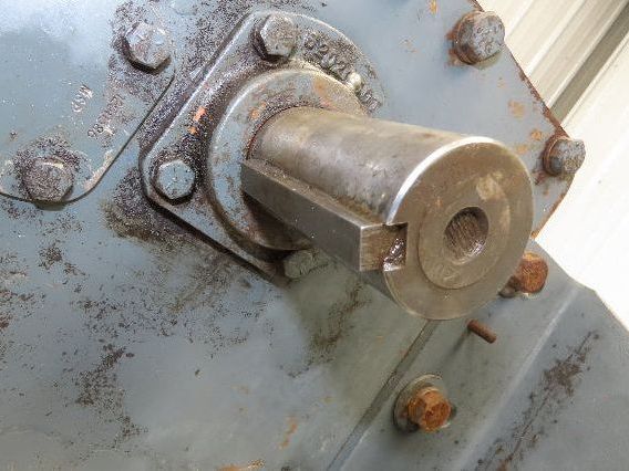 Falk 22-60FZ3AS Inline Gearbox 160.9 Reducer 2Hp 11 RPM Output w/Motor Mount