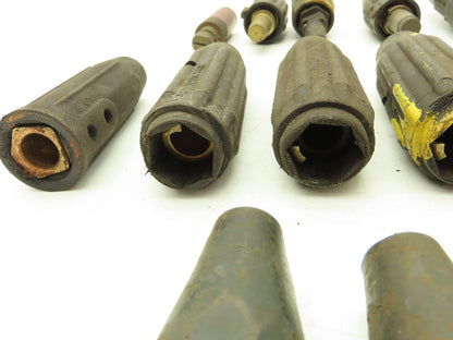 Quik Trik and others Miscellaneous Welding Cable Connectors Lot of 26