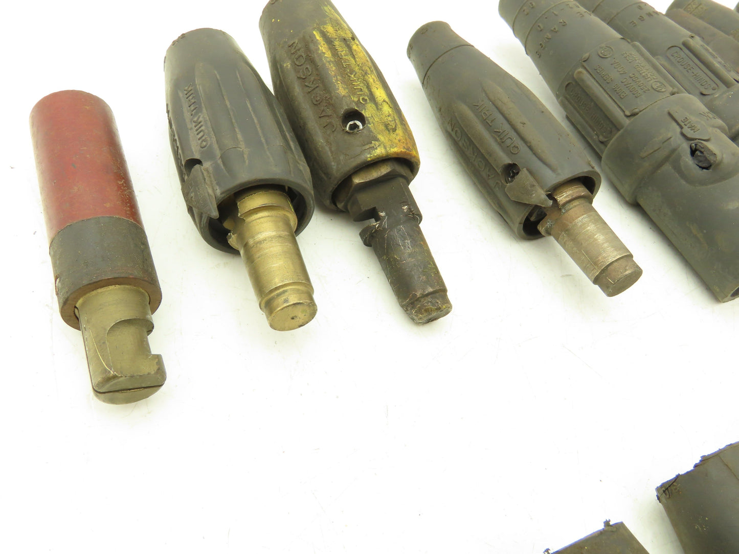 Quik Trik and others Miscellaneous Welding Cable Connectors Lot of 26