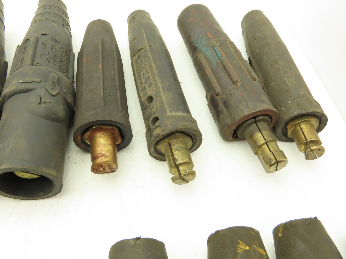 Quik Trik and others Miscellaneous Welding Cable Connectors Lot of 26