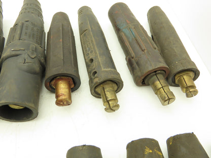 Quik Trik and others Miscellaneous Welding Cable Connectors Lot of 26