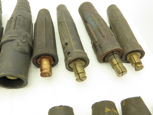 Quik Trik and others Miscellaneous Welding Cable Connectors Lot of 26