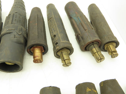 Quik Trik and others Miscellaneous Welding Cable Connectors Lot of 26