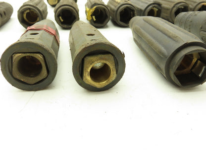 Quik Trik and others Miscellaneous Welding Cable Connectors Lot of 26