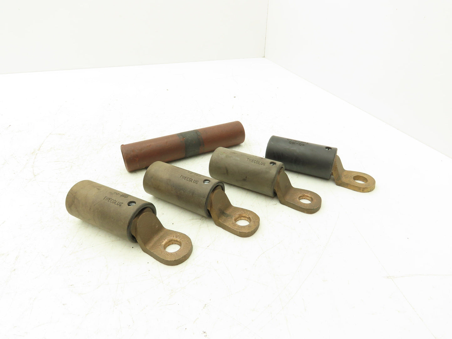 Tweco 40-180 Lug Re-usable set of 4 Lugs with 1 BP-2040 Cable Splicer