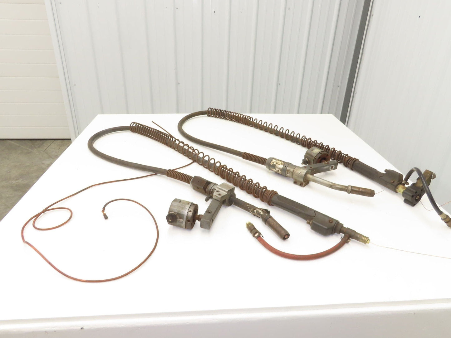 Lincoln Electric Synergic 7F MIG Robot Welding Whip 6' Long 1.2mm Wire Lot of 2