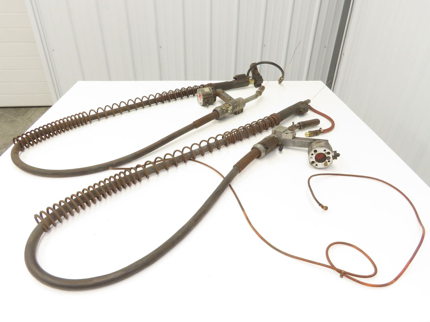 Lincoln Electric Synergic 7F MIG Robot Welding Whip 6' Long 1.2mm Wire Lot of 2
