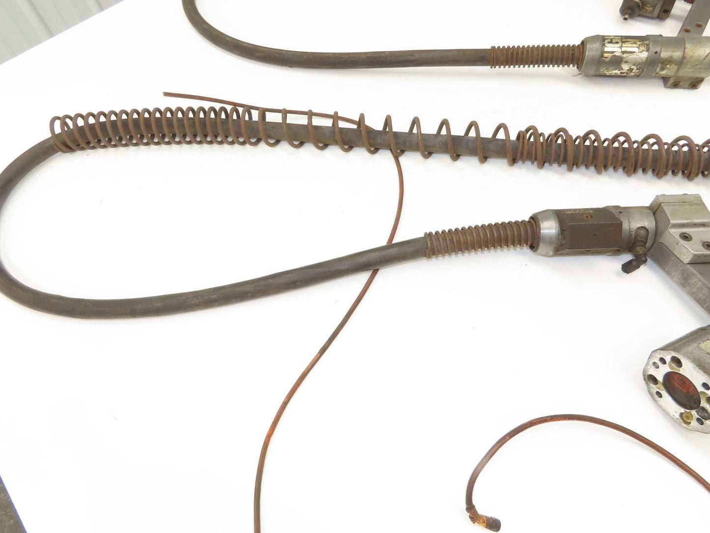 Lincoln Electric Synergic 7F MIG Robot Welding Whip 6' Long 1.2mm Wire Lot of 2