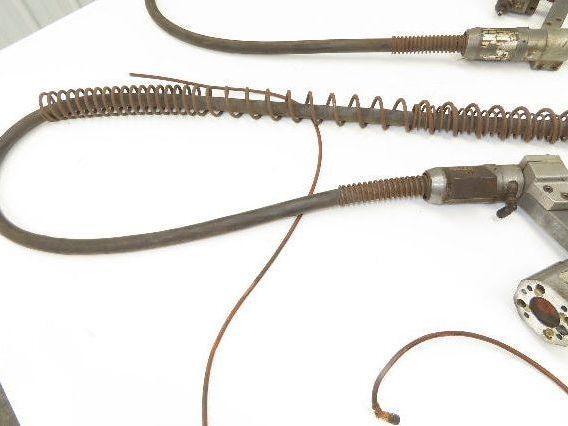 Lincoln Electric Synergic 7F MIG Robot Welding Whip 6' Long 1.2mm Wire Lot of 2