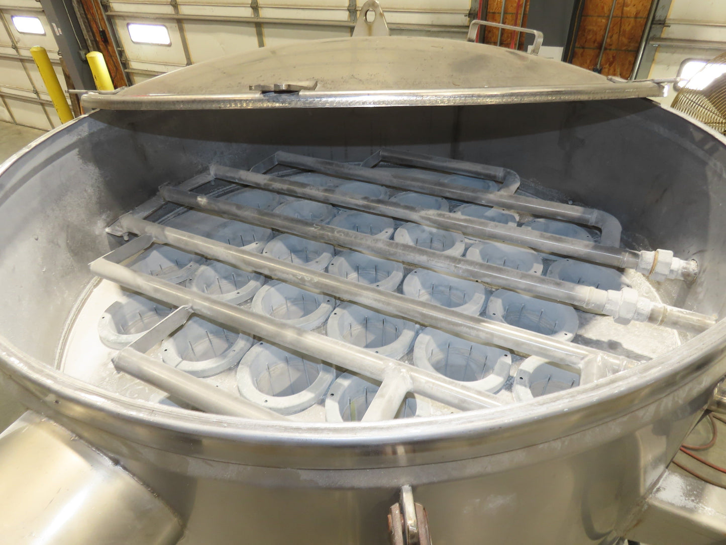 Asco Stainless Baghouse Dust Collector Power Pulse Tank System