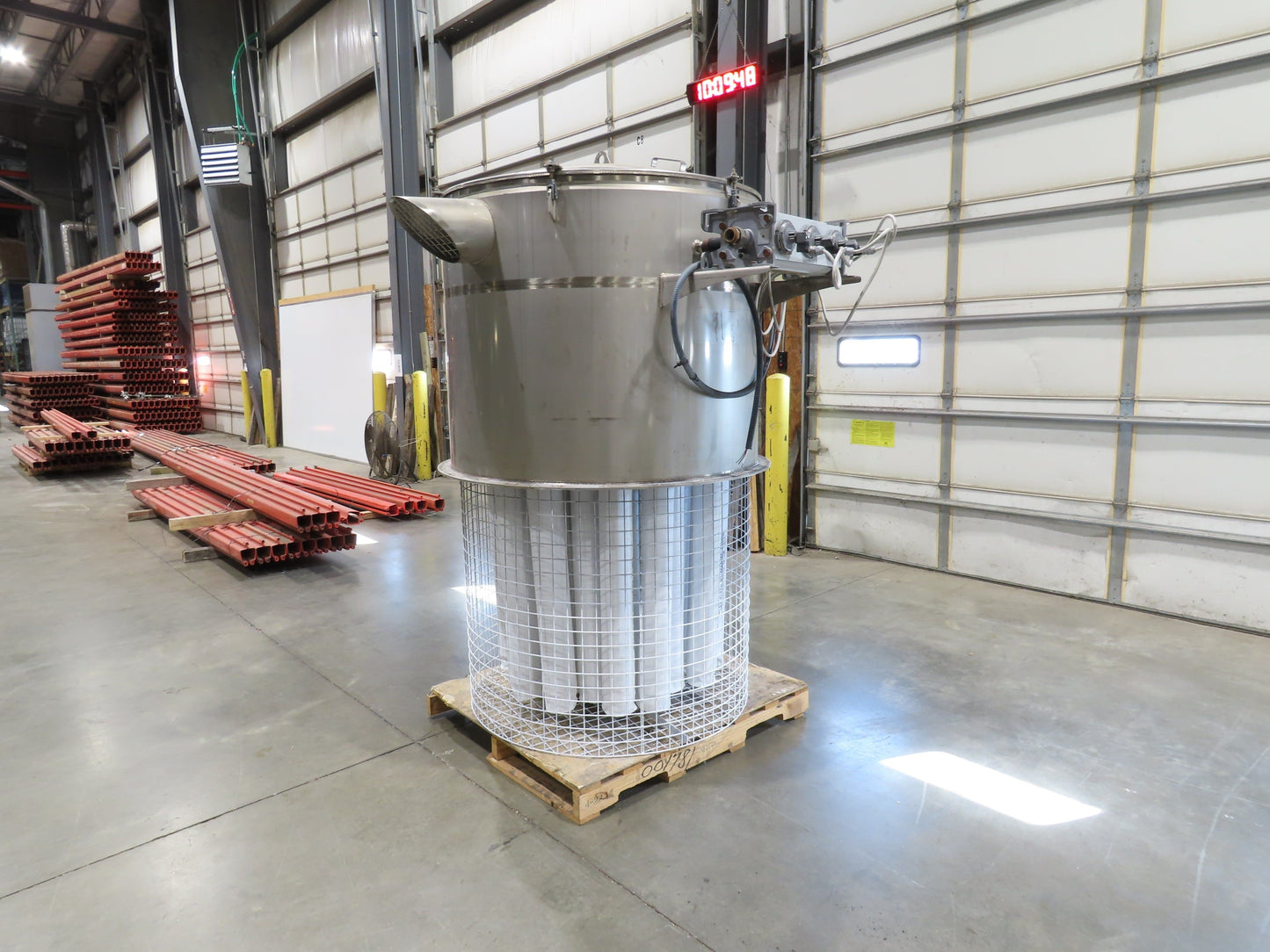Asco Stainless Baghouse Dust Collector Power Pulse Tank System