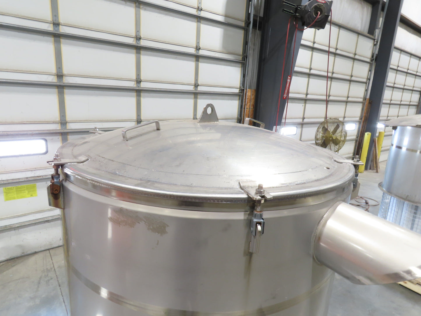 Asco Stainless Baghouse Dust Collector Power Pulse Tank System