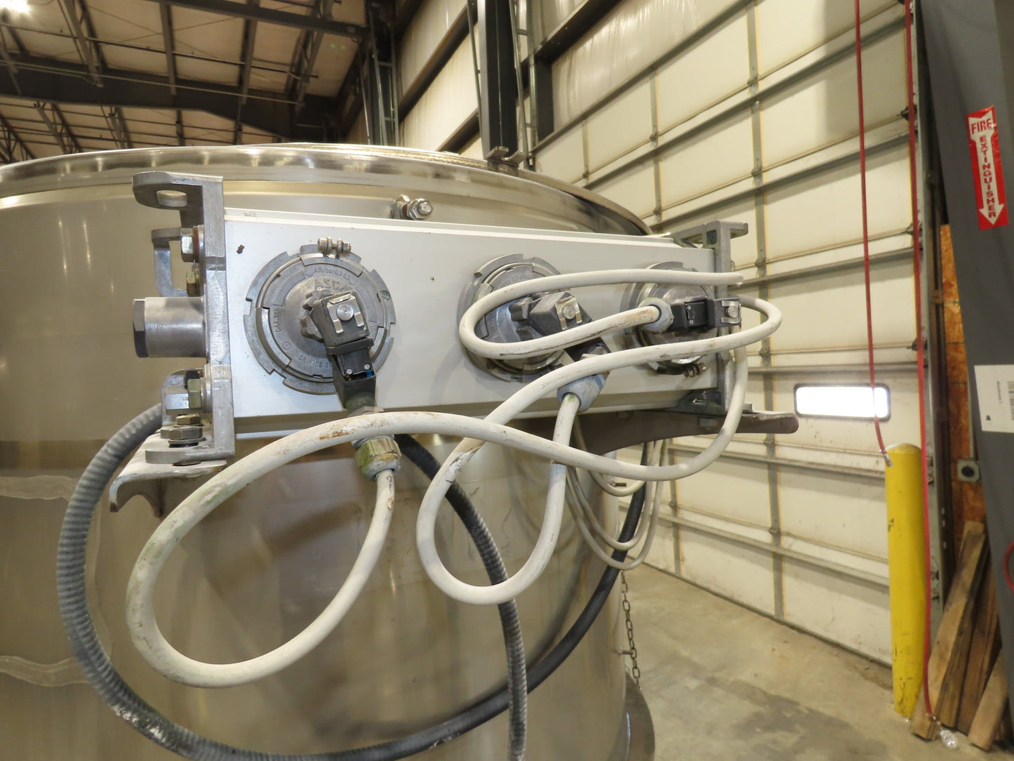 Asco Stainless Baghouse Dust Collector Power Pulse Tank System