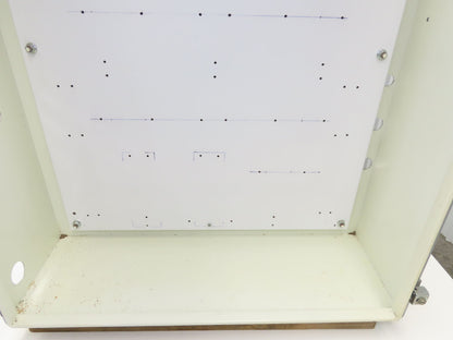 Hoffman A363010LP Electrical Enclosure 36x30x10" Wall Mount NEMA 12 Backpanel