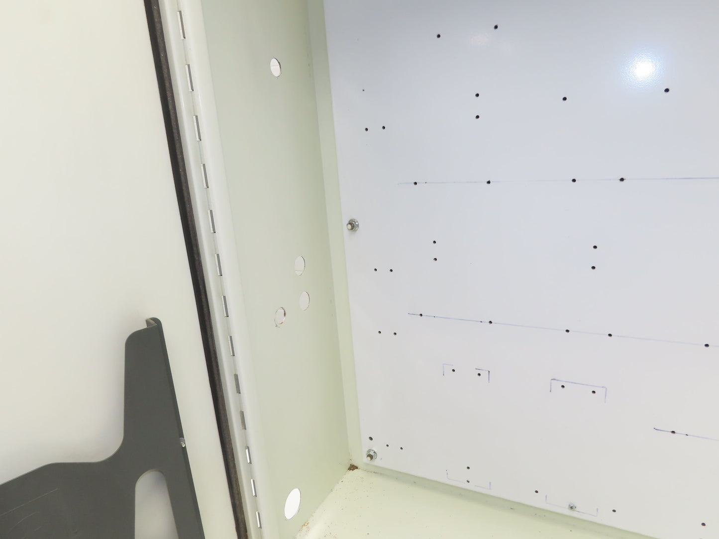 Hoffman A363010LP Electrical Enclosure 36x30x10" Wall Mount NEMA 12 Backpanel