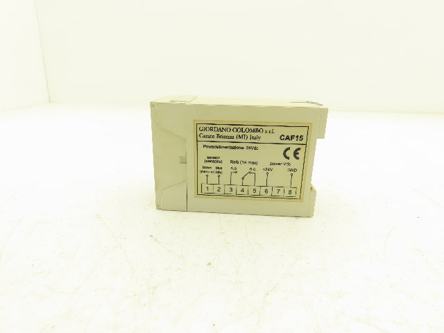 Giordano Colombo CAF15 Electro-Spindle Monitor Relay 24vDC In