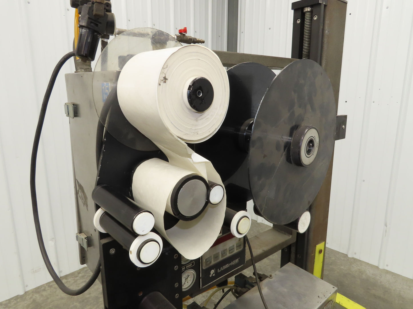 Label Aire 2114M Label Applicator Pneumatic Air Blow Cylinder