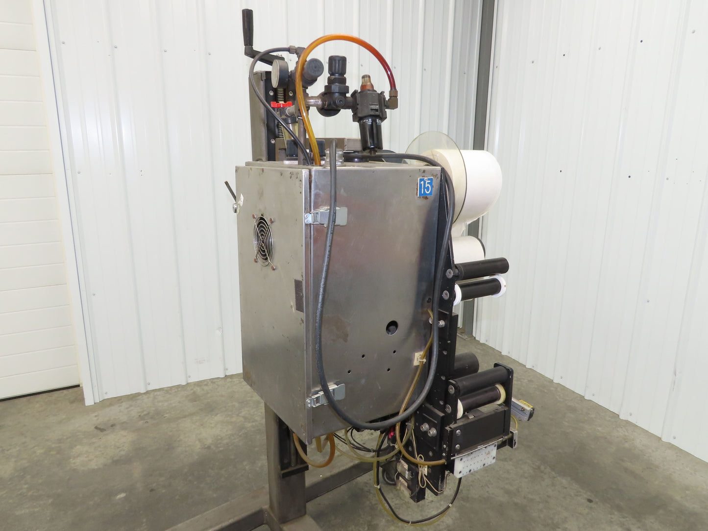 Label Aire 2114M Label Applicator Pneumatic Air Blow Cylinder