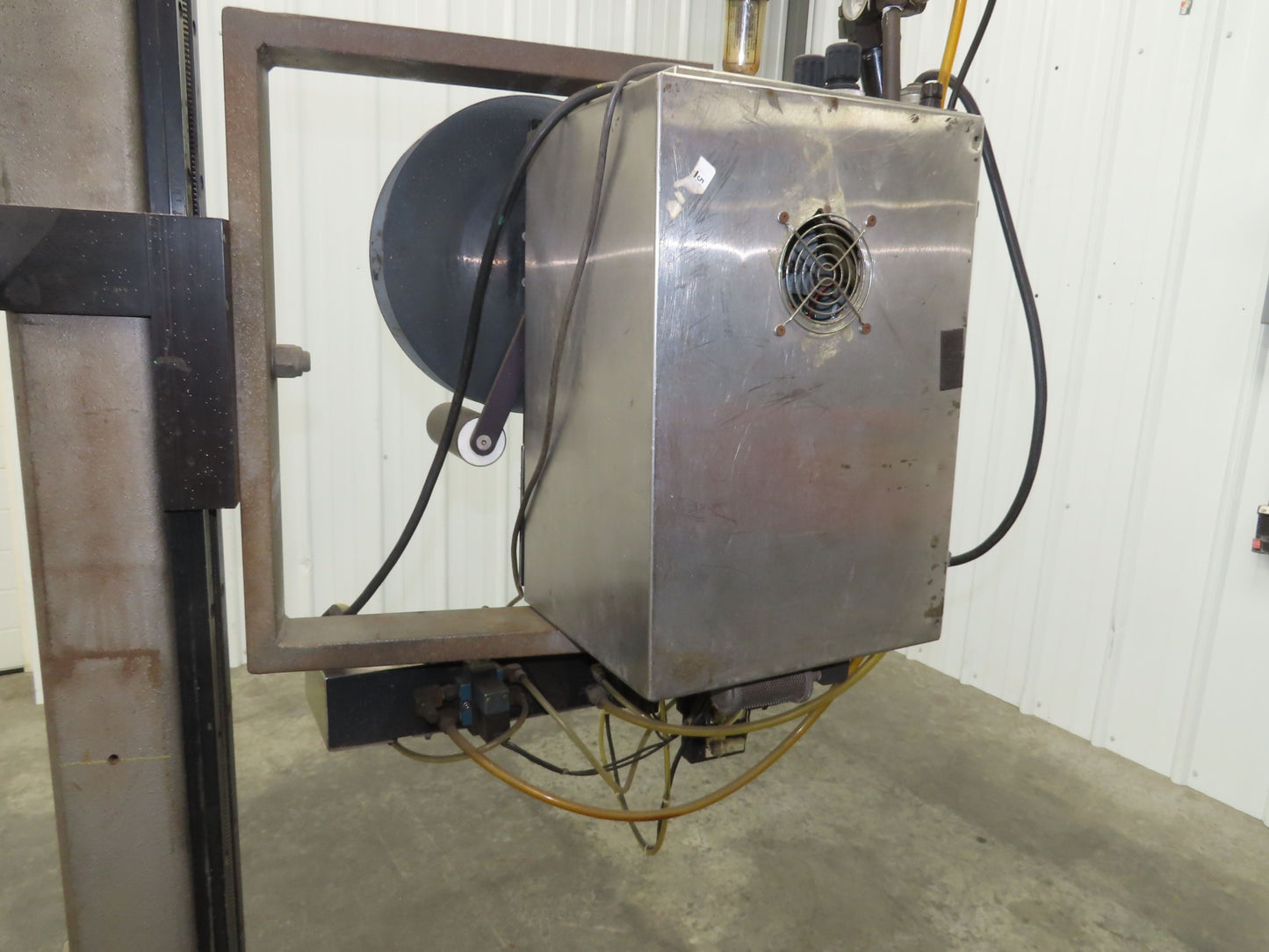 Label Aire 2114M Label Applicator Pneumatic Air Blow Cylinder