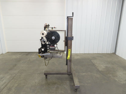 Label Aire 2114M Label Applicator Pneumatic Air Blow Cylinder