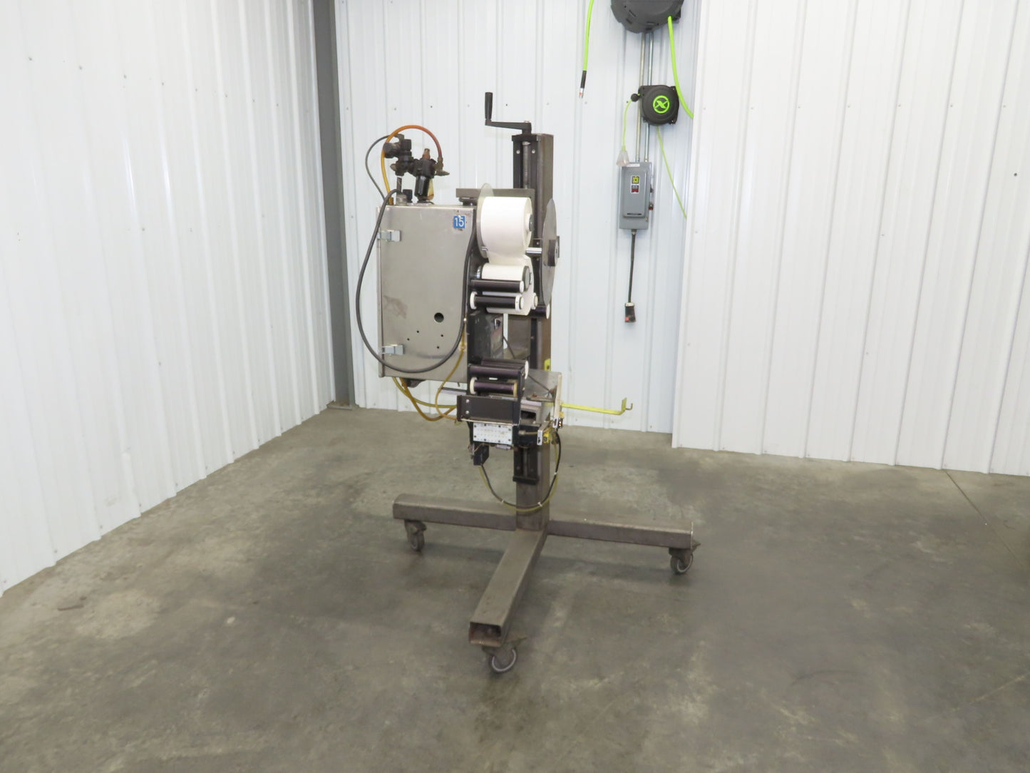 Label Aire 2114M Label Applicator Pneumatic Air Blow Cylinder