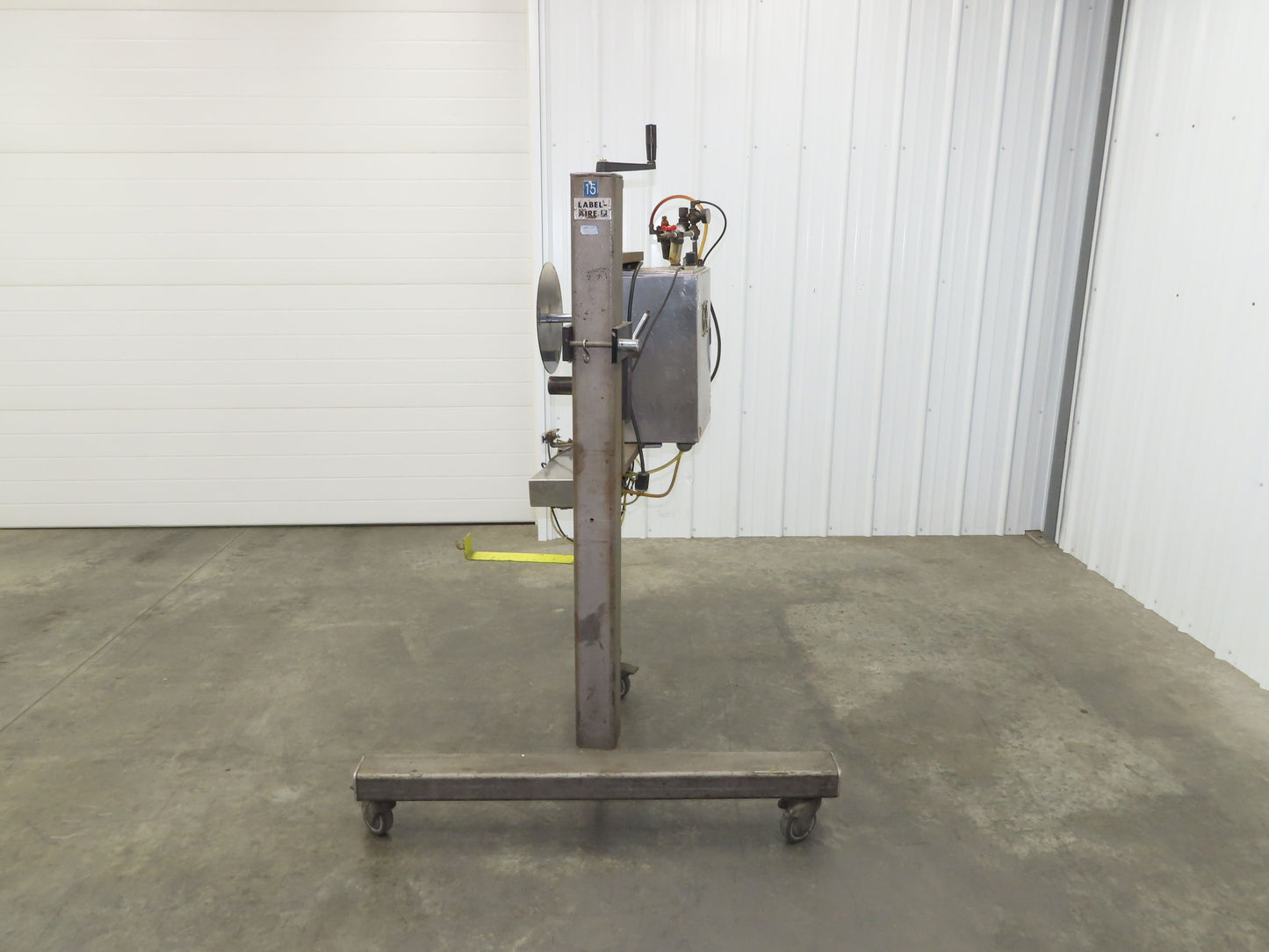 Label Aire 2114M Label Applicator Pneumatic Air Blow Cylinder