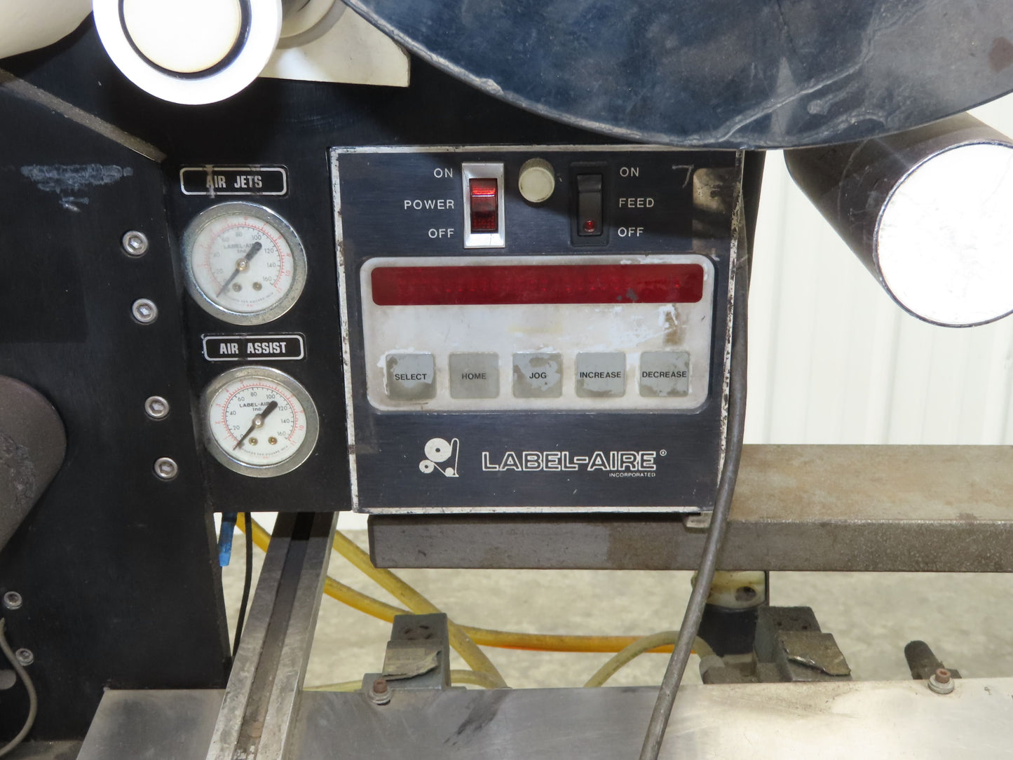 Label Aire 2114M Label Applicator Pneumatic Air Blow Cylinder