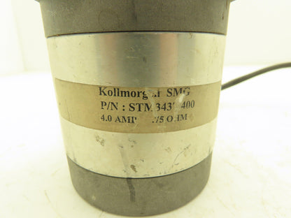 Kollmorgen STM 3437400 Stepper Motor 4.0A 0.75 Ohm 3/8" Shaft 73mm 2-7/8" Flange