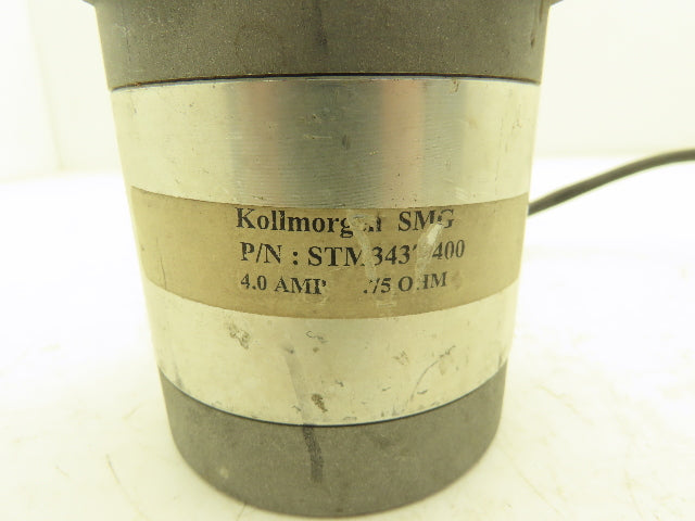 Kollmorgen STM 3437400 Stepper Motor 4.0A 0.75 Ohm 3/8" Shaft 73mm 2-7/8" Flange
