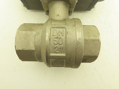 DuraValve AP075BDA Durair II Double Acting Pneumatic Actuator 2" Ball Valve