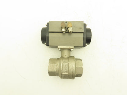 DuraValve AP075BDA Durair II Double Acting Pneumatic Actuator 2" Ball Valve
