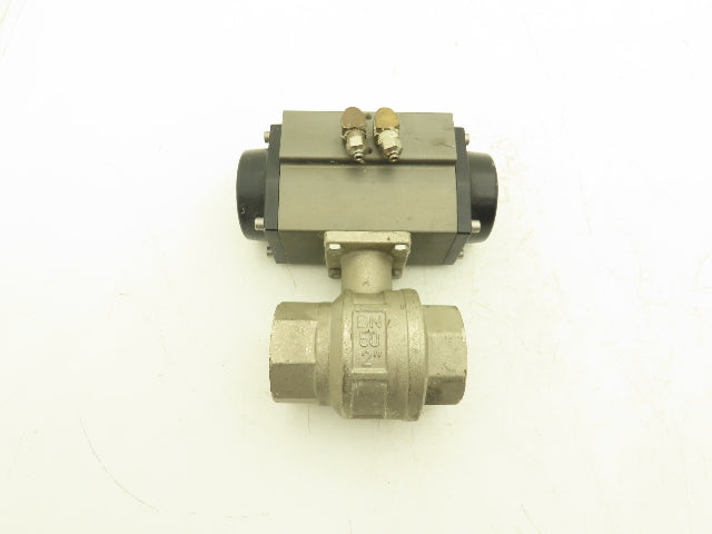 DuraValve AP075BDA Durair II Double Acting Pneumatic Actuator 2" Ball Valve