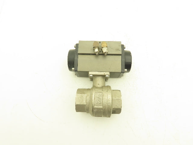 DuraValve AP075BDA Durair II Double Acting Pneumatic Actuator 2" Ball Valve