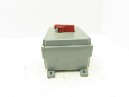 Hubbell IP69k Rotary Disconnect 600V 50Hp 100A Enclosed