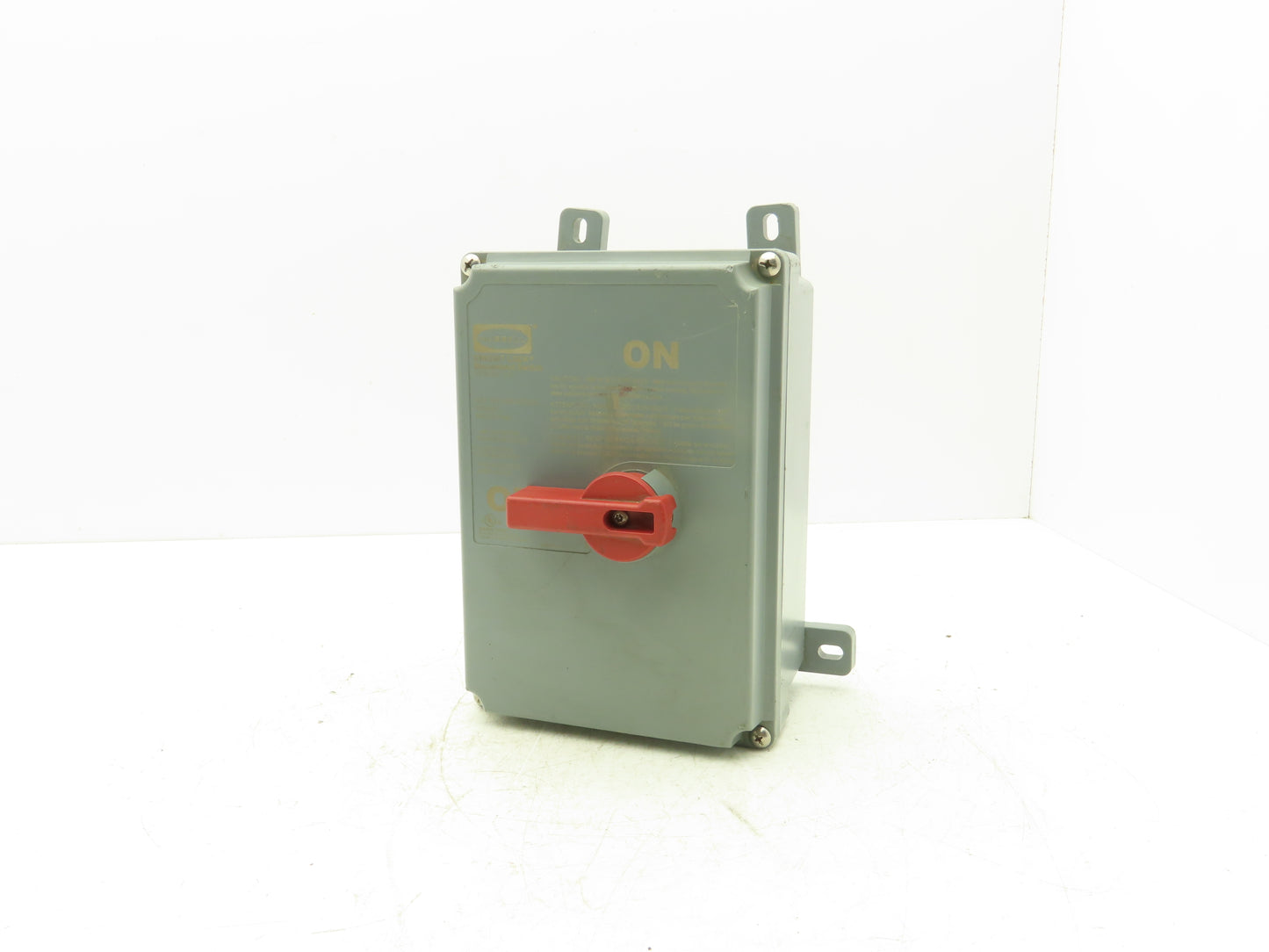 Hubbell IP69k Rotary Disconnect 600V 50Hp 100A Enclosed