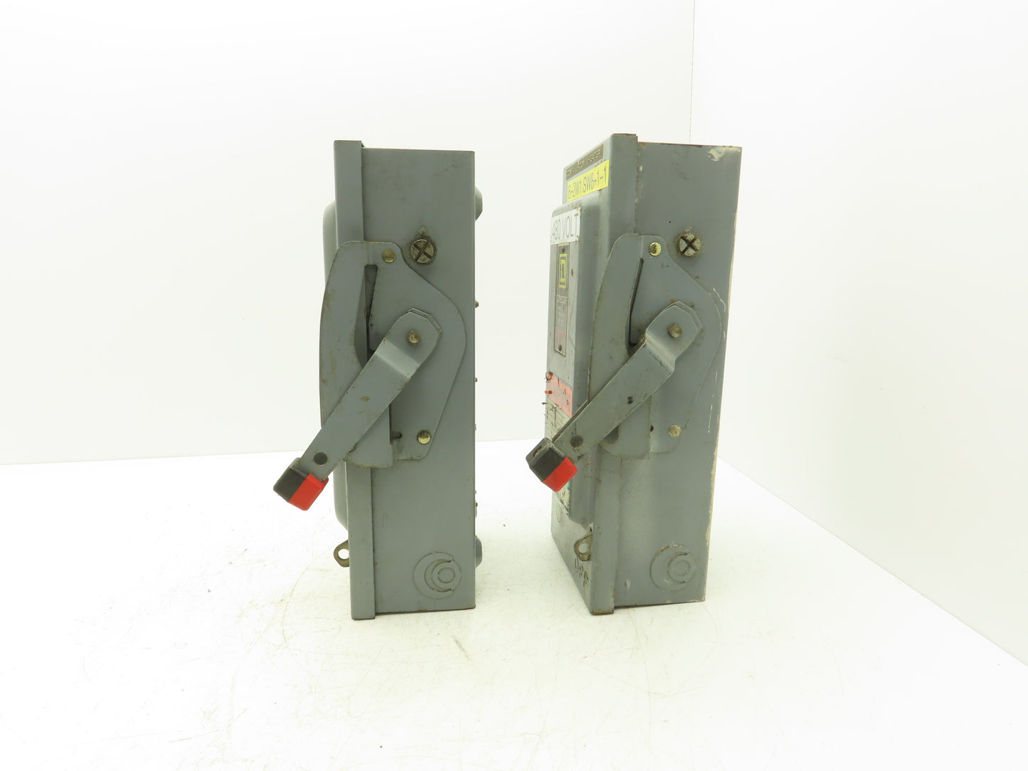 Square D H361 Safety Disconnect Switch Fusible 30A 3PH Series E1 Lot of 2