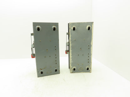 Square D H361 Safety Disconnect Switch Fusible 30A 3PH Series E1 Lot of 2