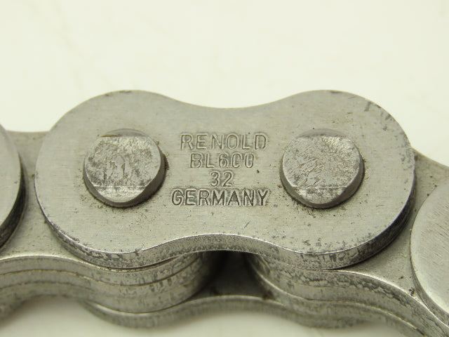 Renold BL600 Forklift Leaf Chain 104" 2x3 Lace BL623  Lot of 2pcs 52"each