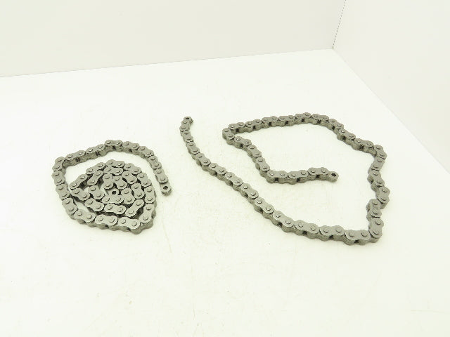 Renold BL600 Forklift Leaf Chain 104" 2x3 Lace BL623  Lot of 2pcs 52"each