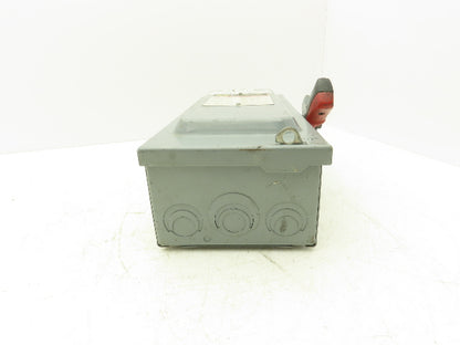 Square D H361 Fusible Heavy Duty Safety Disconnect Switch 30A 600VAC F05