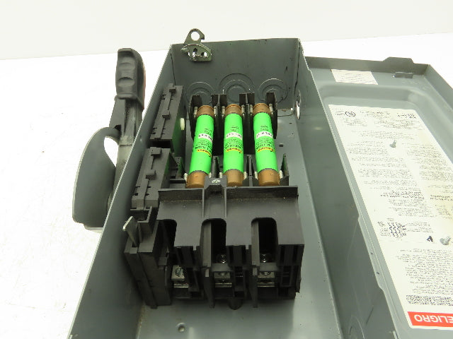 Square D H361 Fusible Heavy Duty Safety Disconnect Switch 30A 600VAC F05