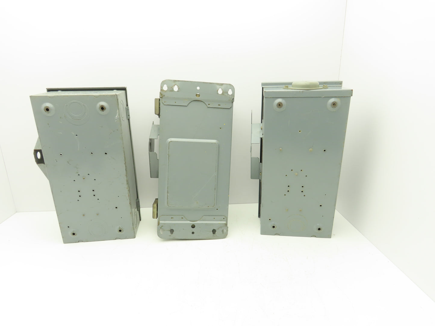 Square D Safety Disconnect Switch 600VAC 60A Fused/Non-Fused Mixed Lot of 3