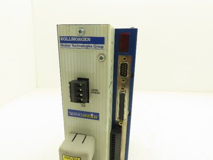 Kollmorgen SR03200-2G203B ServoStar Drive 140/310v DC In 115/230v .5/1.1kW Out