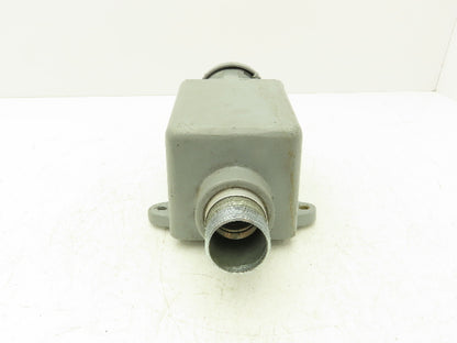Hubbell HBL460RS2W Receptacle 60A 250VDC 600VAC 3 Pole 4 Wire & Angle Back Box