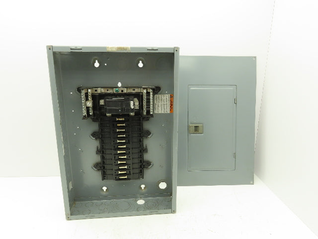 Square D BX21D/K Load Center Enclosure 125A 120/240V 1ph 24 Breaker Box