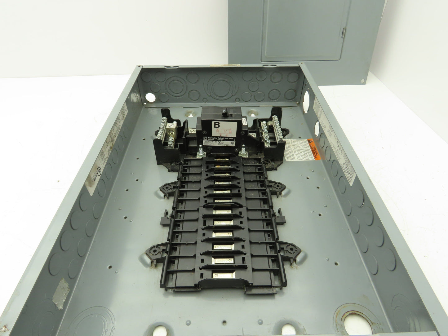 Square D BX21D/K Load Center Enclosure 125A 120/240V 1ph 24 Breaker Box