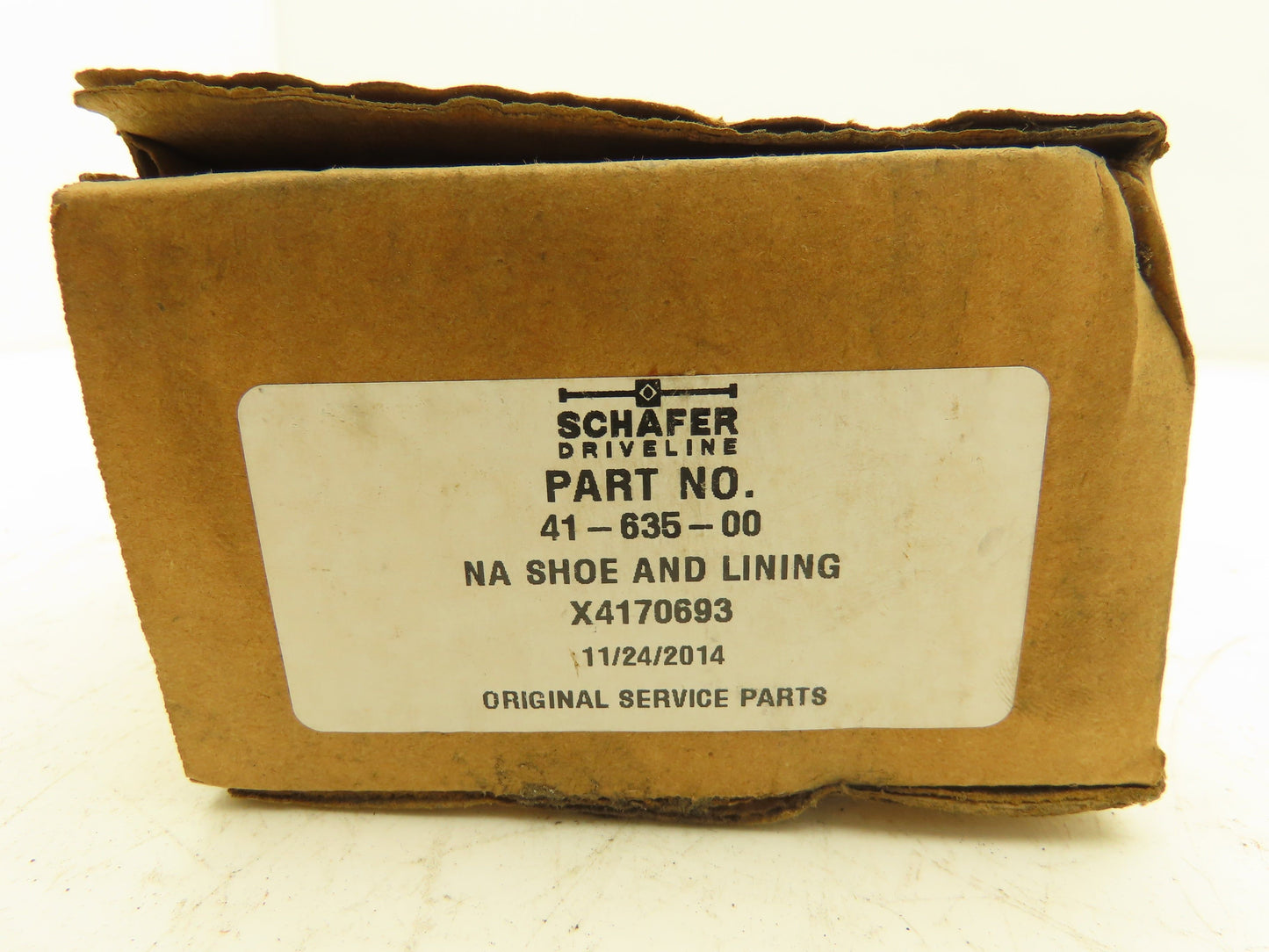 Taylor Dunn X4170693 | 41-635-00 NA Drum Brake Shoes And Lining For One Wheel