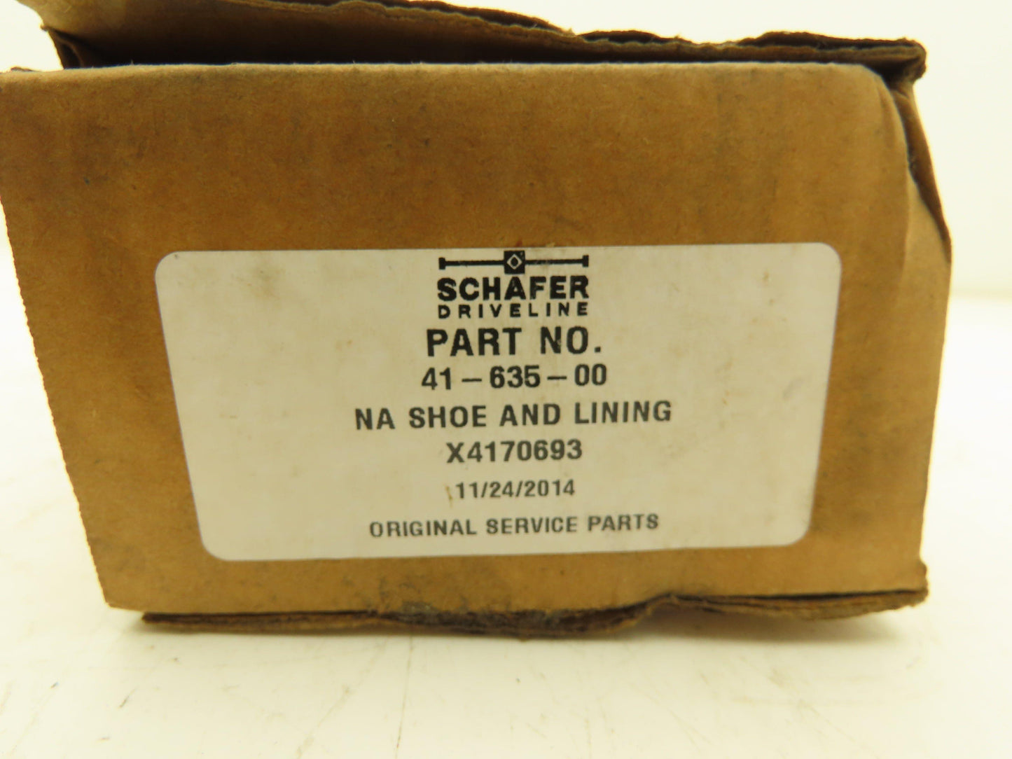Taylor Dunn X4170693 | 41-635-00 NA Drum Brake Shoes And Lining For One Wheel