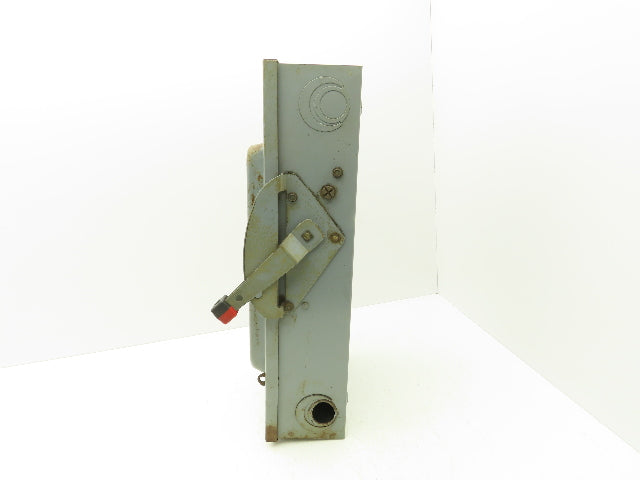 Square D HU363 Safety Disconnect Switch 100A 600V Non Fused 3 Pole Series F05